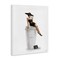 Stupell Industries Stylish Fashion Female Pose Coffee Canvas Wall Art